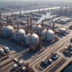 Защита нефтебаз и нефтезаводов канатами и тросами от беспилотных летательных аппаратов