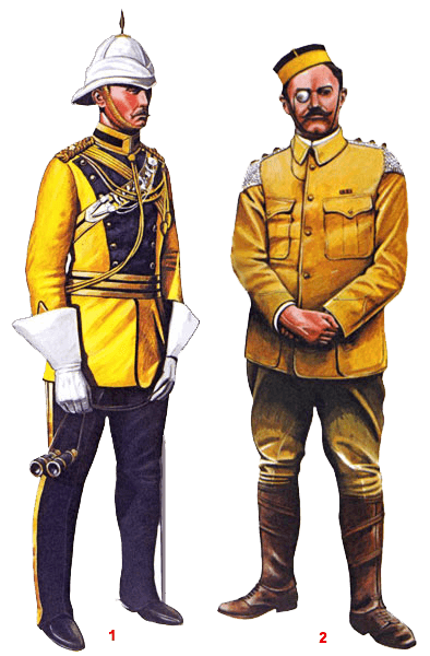 униформа: Кавалерийский полк Скиннера