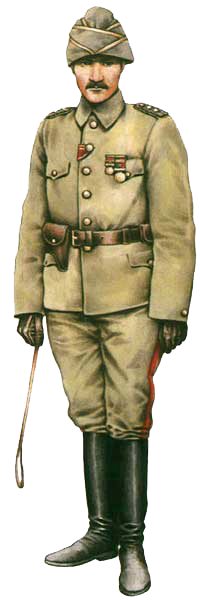 Униформа турецкой армии 1909-1918 годов